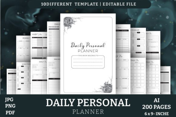 Download Daily Personal Planner- KDP Interiors - Daily personal planner Collection