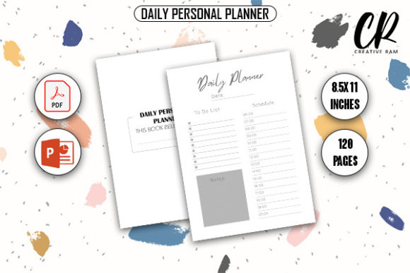 Download Daily Personal Planner - KDP Interior - Daily personal planner Collection
