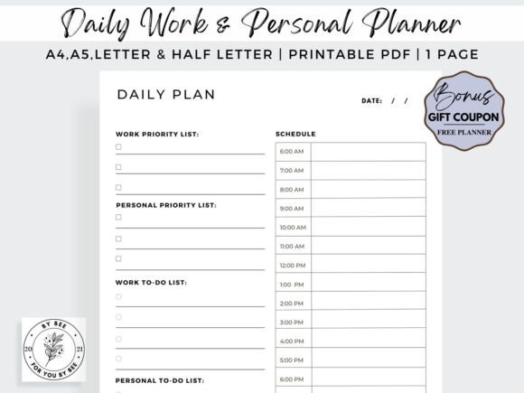 Download 2025 Daily Personal Planner, Daily Work - Daily personal planner Collection