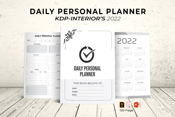 Download Daily Personal Planner KDP Interior’s - Daily personal planner Collection