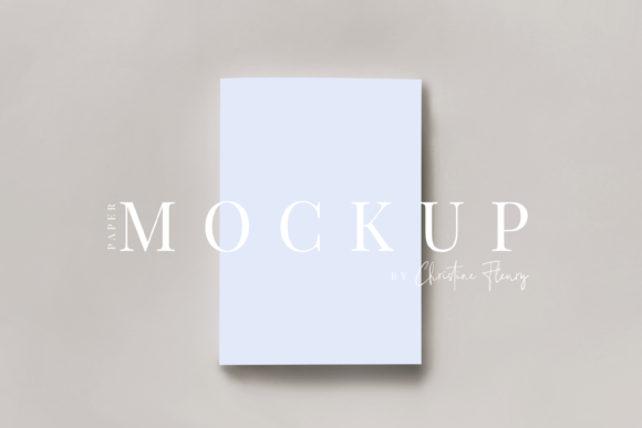 Download Minimal Flat Lay Paper Mockup Vertical - Paper mockup Collection