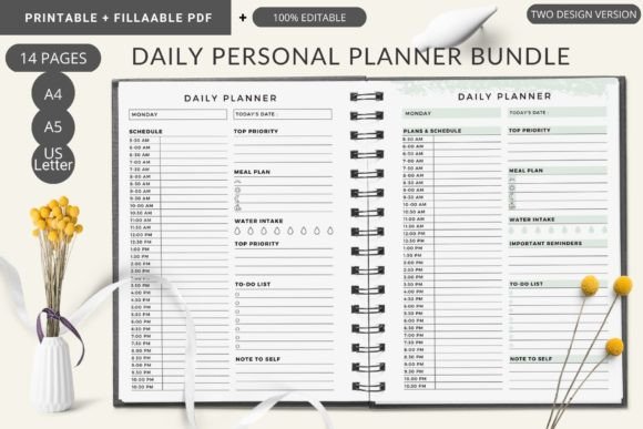 Download Daily Personal Planner - Daily personal planner Collection