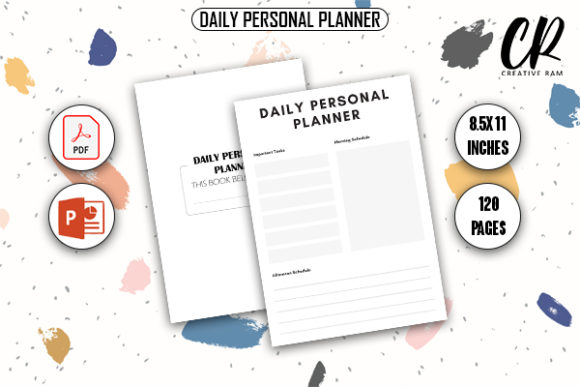 Download Daily Personal Planner - KDP Interior - Daily personal planner Collection