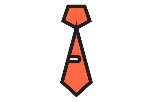 Download Neck Tie Icon. Red Necktie with Clip. Bu - Necktie Collection