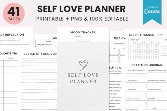 Download 2025 - Self Love Planner - Self love planner Collection