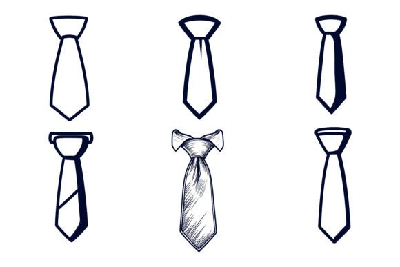 Download Necktie Vector Icons Set - Premium Bundle